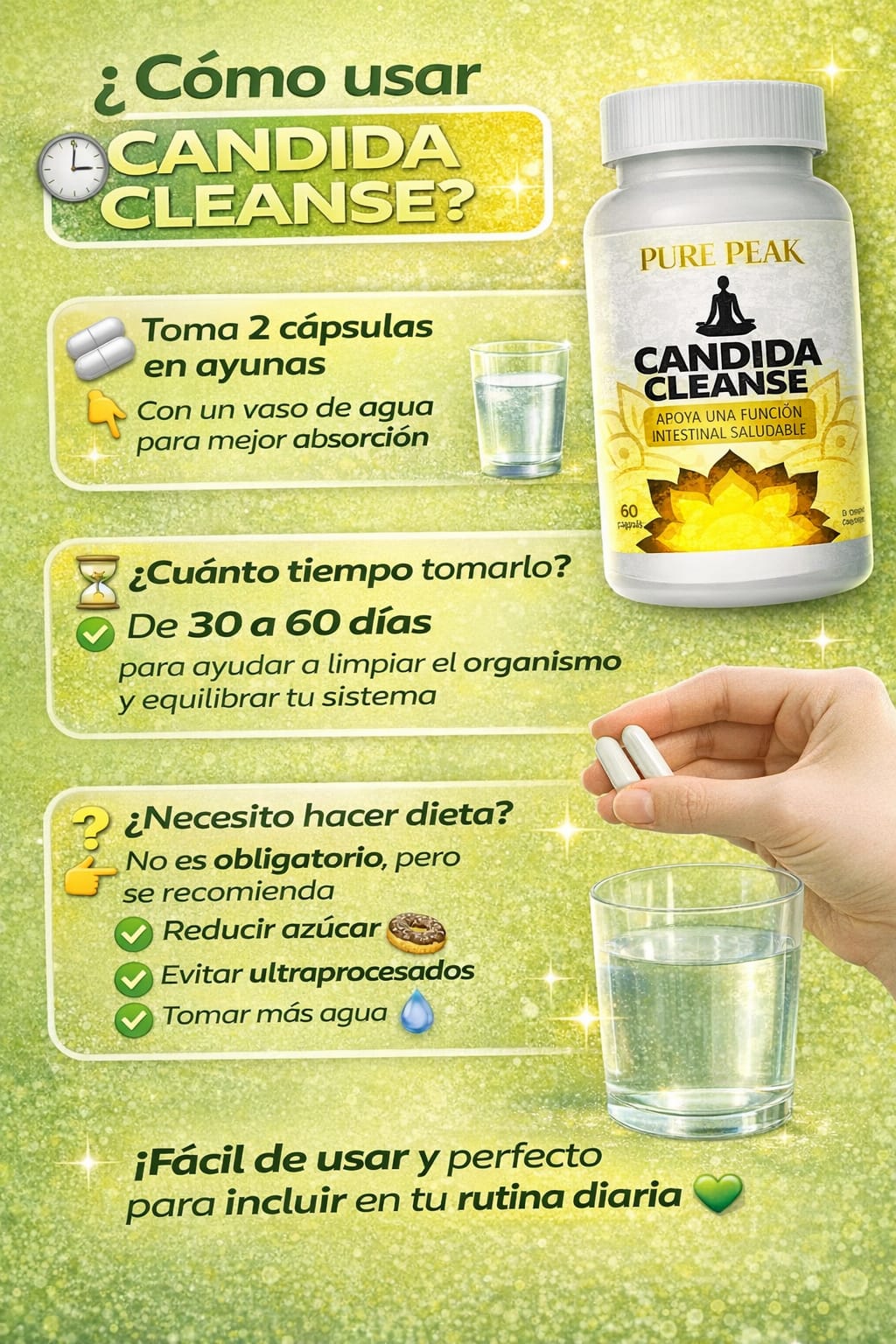 CÁNDIDA CLEANSE - Elimina la cándida