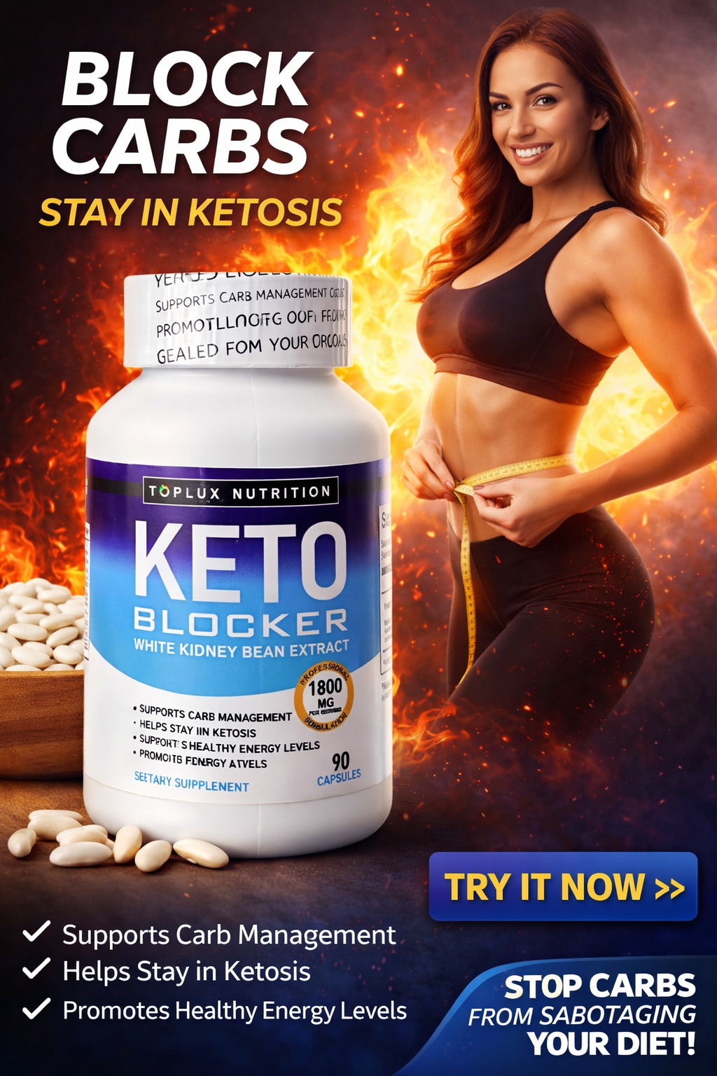 Keto Blocker – Control inteligente de carbohidratos