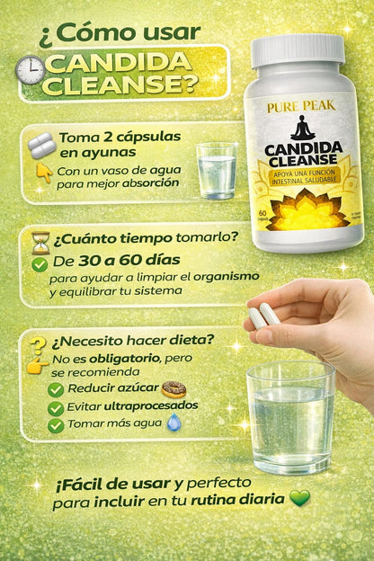 CÁNDIDA CLEANSE - Elimina la cándida