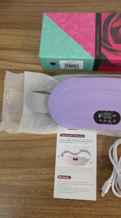 CINTURÓN TÉRMICO PARA CÓLICOS RECARGABLE